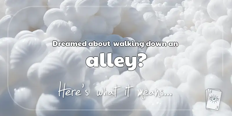 The Meaning of Dreams About an Alley header image